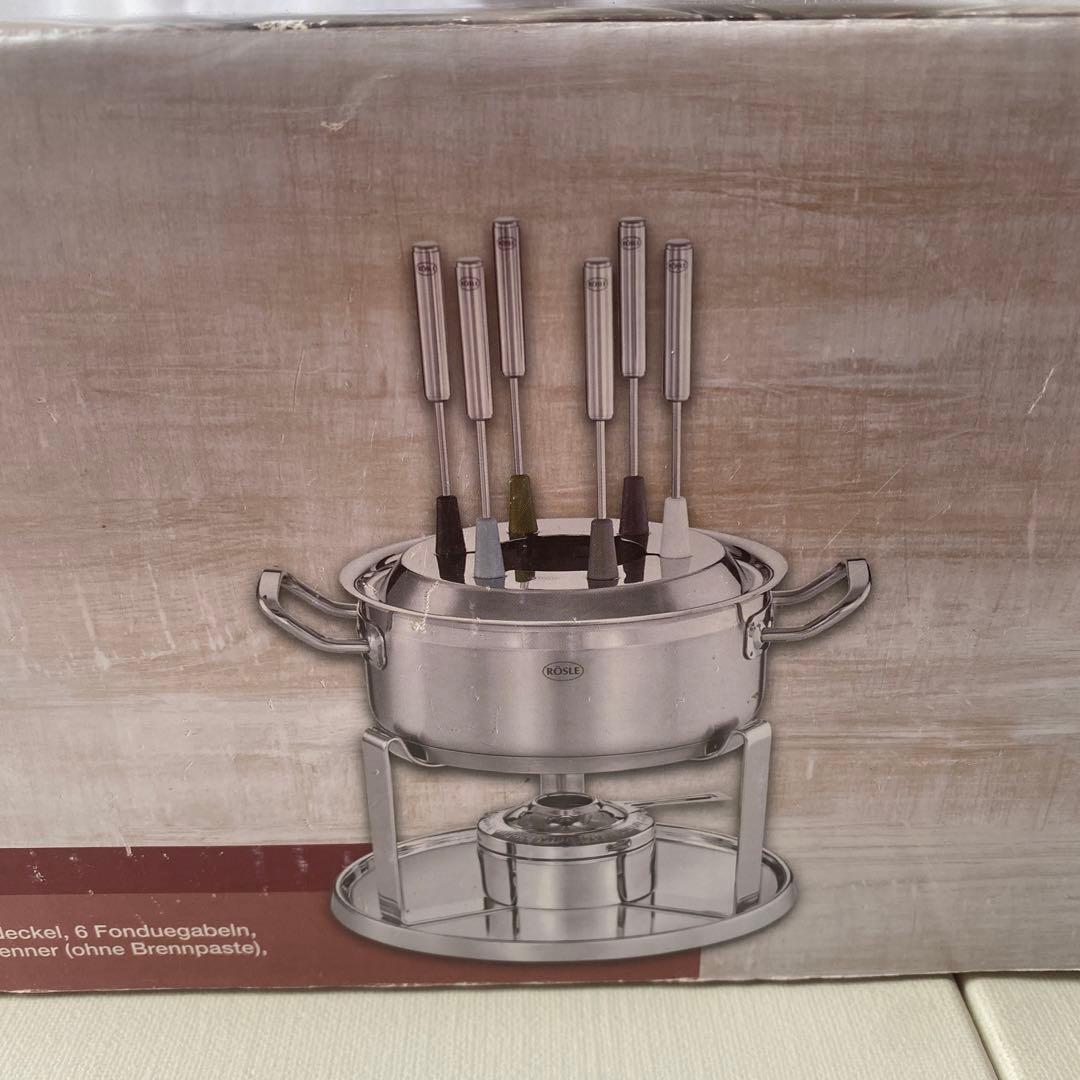プロ仕様　高級調理メーカーRösle チーズフォンデュセット