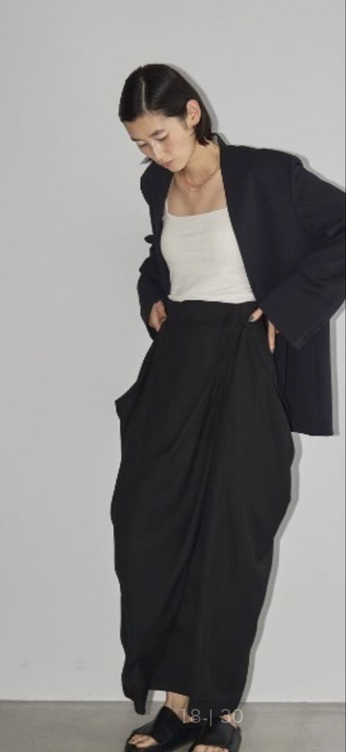 Todayful トゥデイフル　カラーレスツイルジャケット36