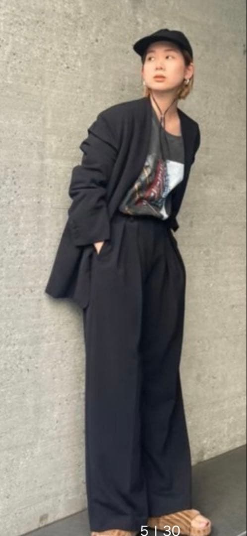 Todayful トゥデイフル　カラーレスツイルジャケット36