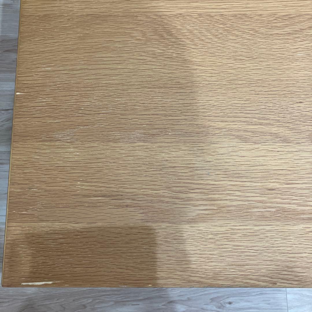 無印良品　120cm幅 折りたたみローテーブル オーク材　送料込