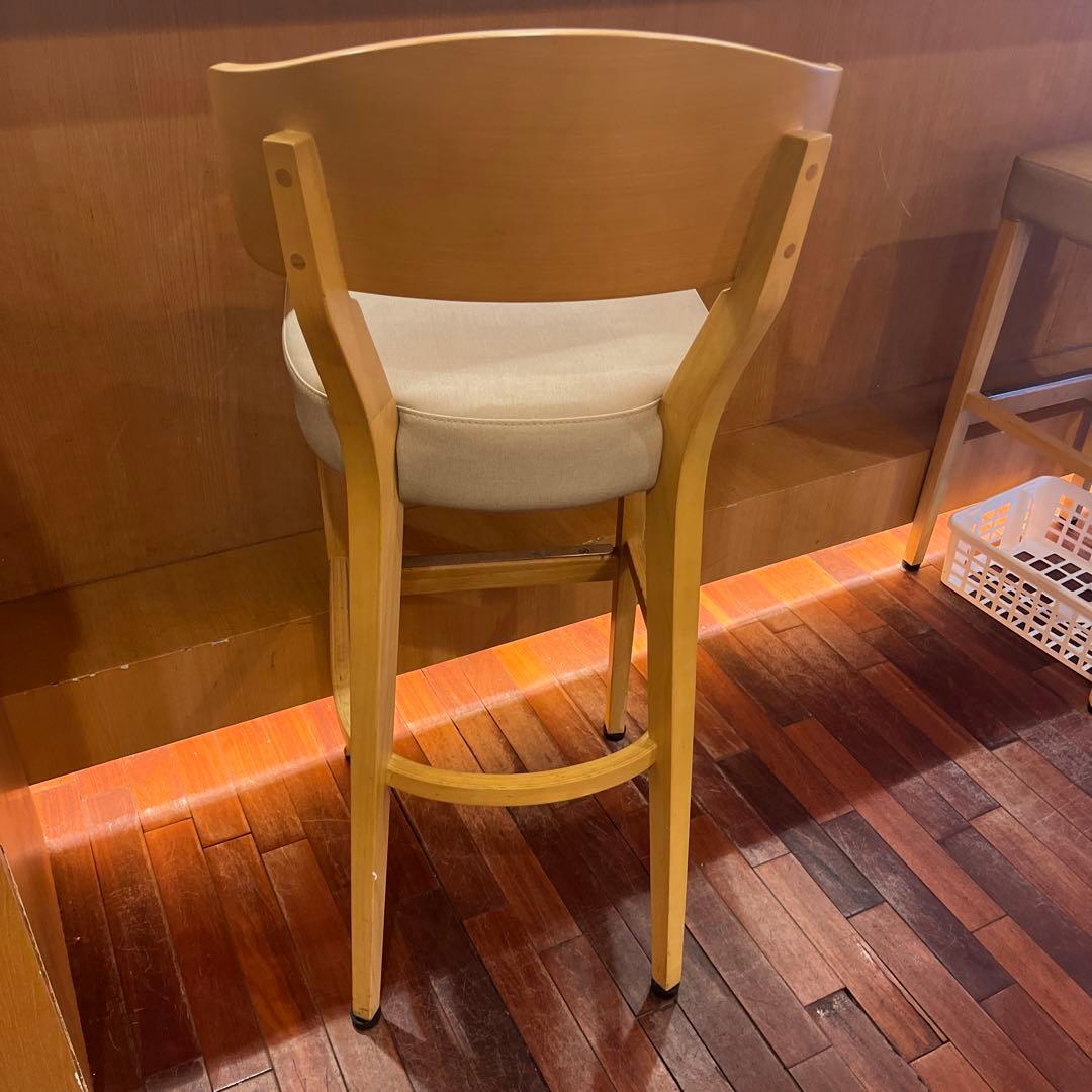 マニコカウンターA 背板（MANICO）カウンターチェア