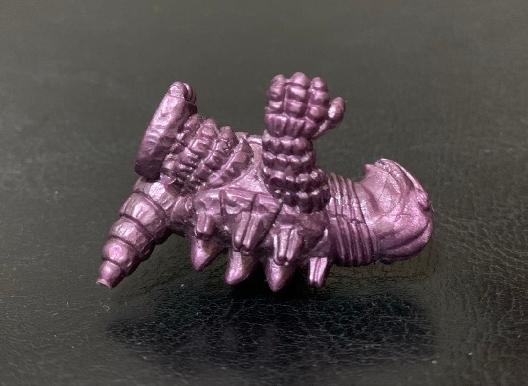 ウルトラ怪獣消しゴム　ミニトータス（パープルメタリック）当時物　希少　昭和レトロ
