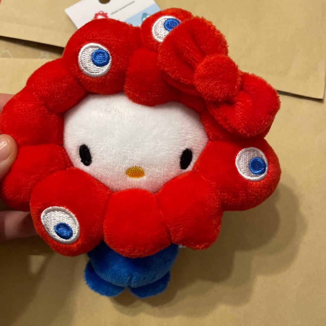 EXPO2025　万博　ミャクミャク キティ　カラビナ　キーホルダー　ぬいぐるみ