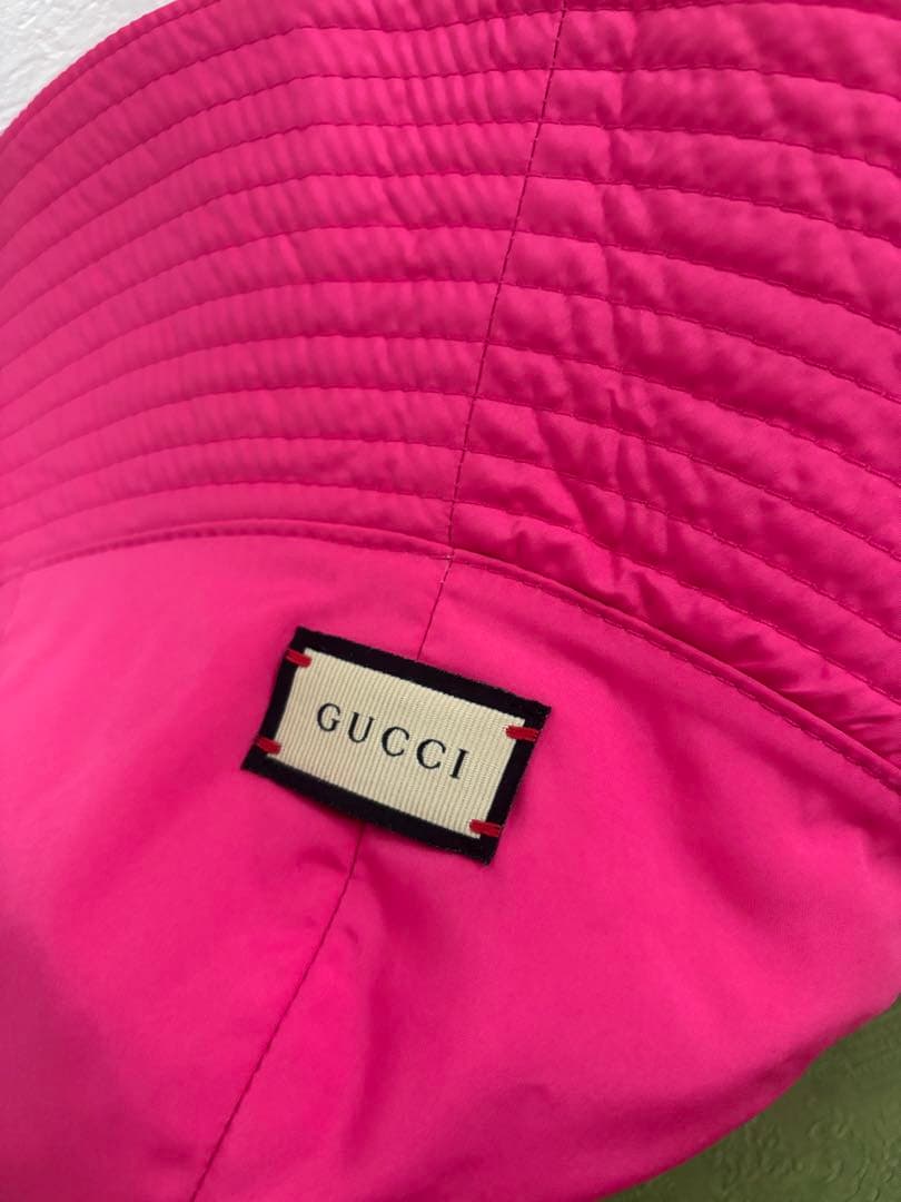 GUCCI ピンク バケットハット S (56cm) 新品タグ付き