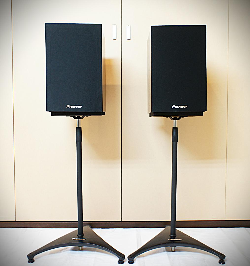 【美品】PIONEERスピーカー CS-X1整備良品スタンド付き