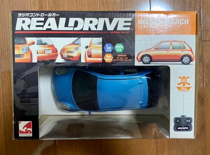 【当時物】日産マーチ　ニッサンマーチ　ラジコン　完成品