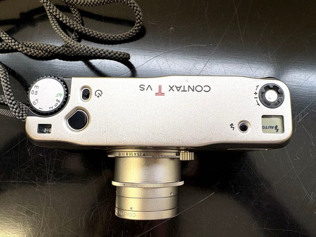 CONTAX Tvs シルバー コンパクトカメラ データバック