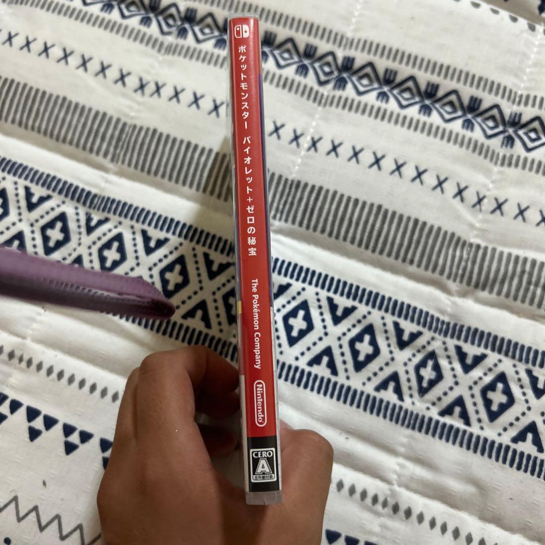 中古　ポケットモンスター バイオレット+ゼロの秘宝