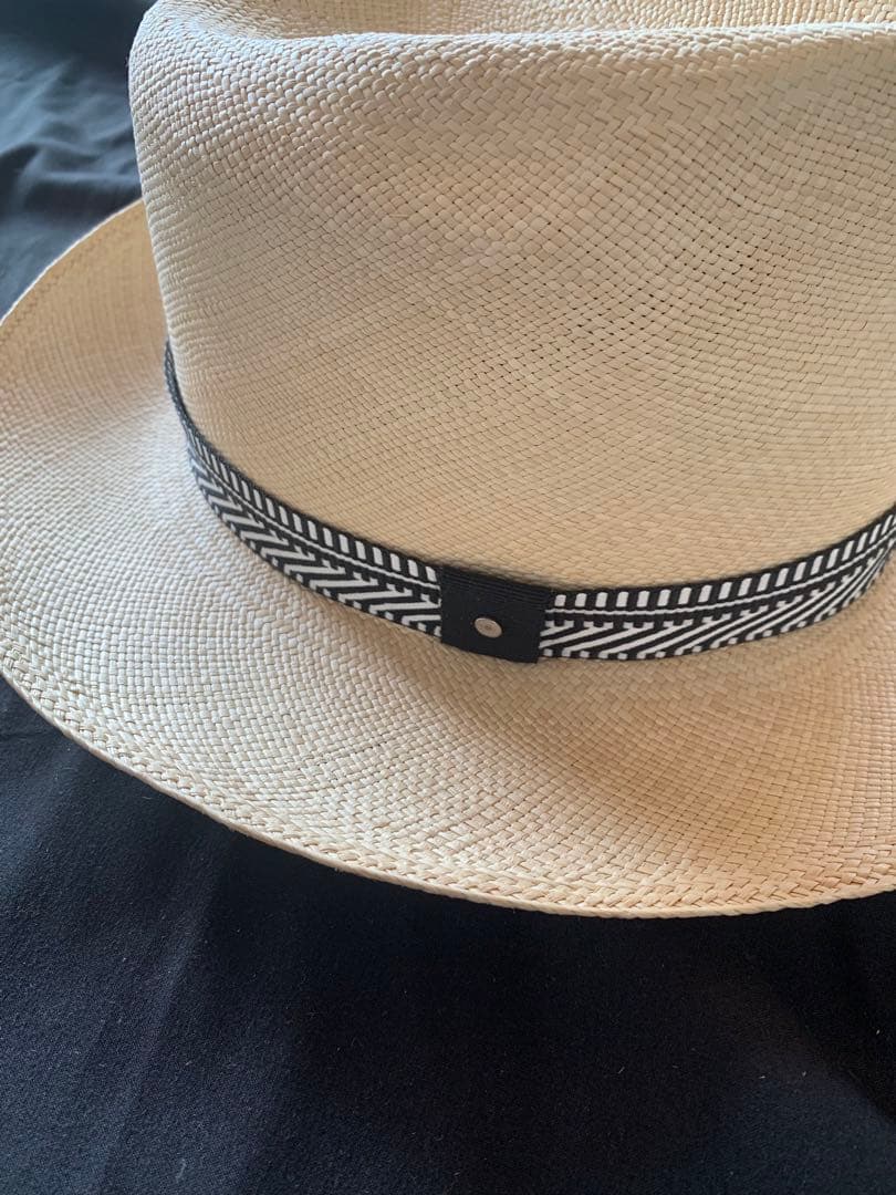 エルメス　セリエボタン　パナマハット