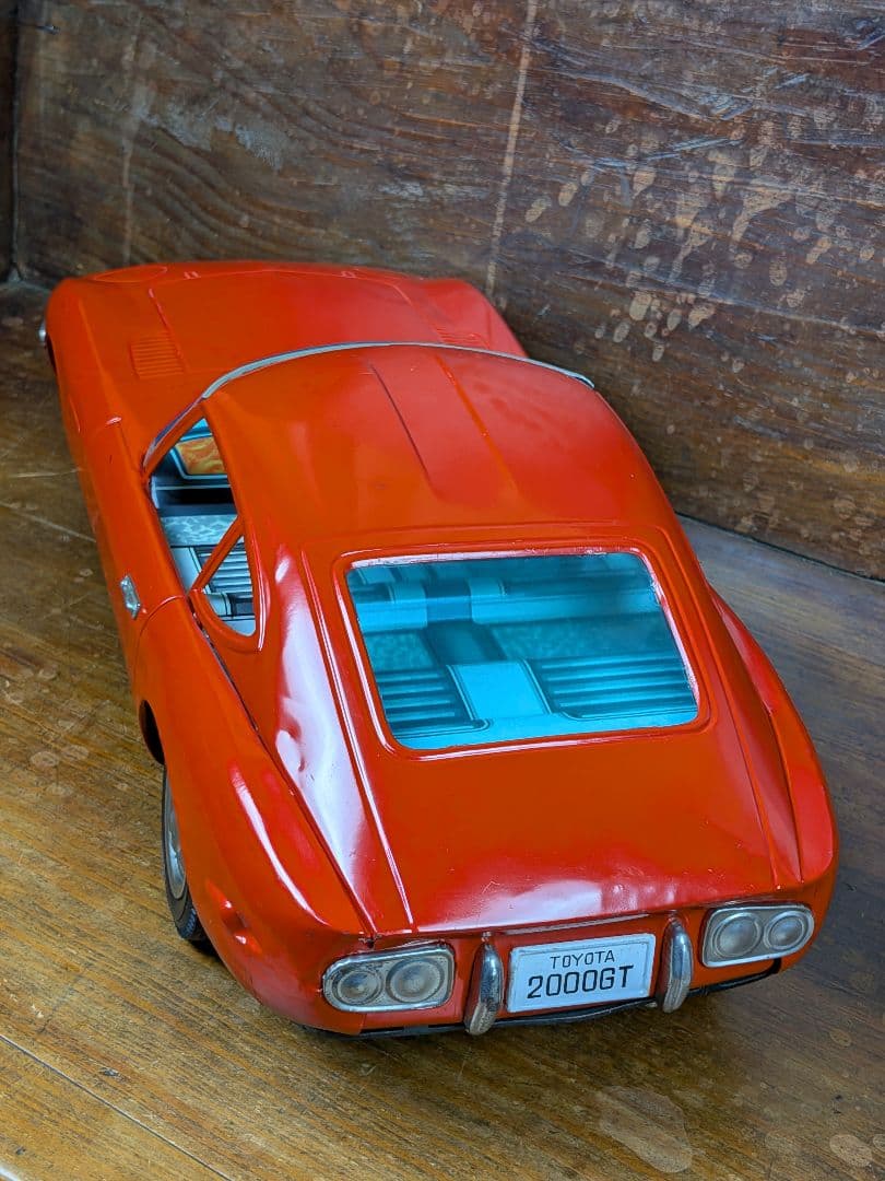 特大★古いブリキ★野村トーイ★トヨタ2000GT★全長48cm★USED