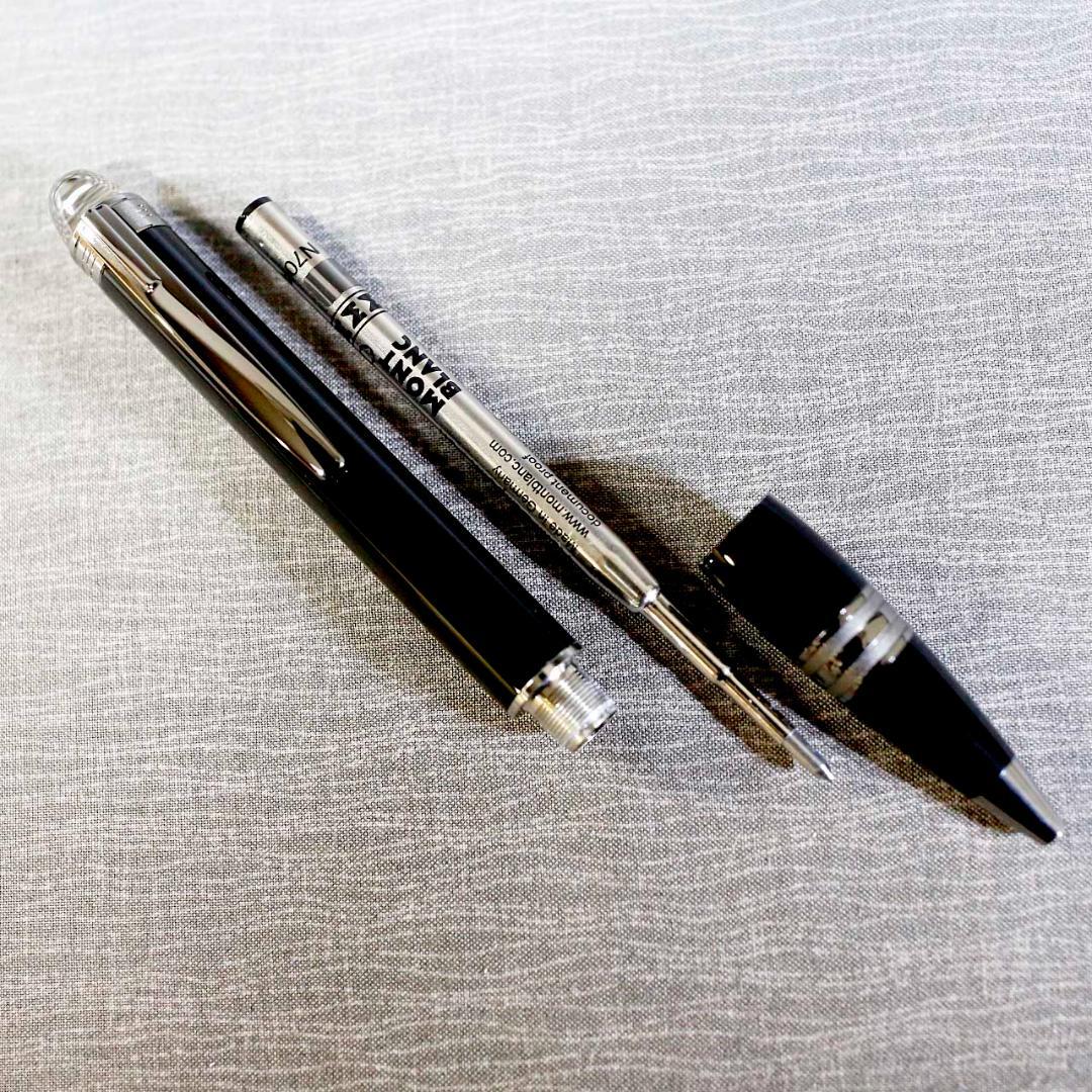 【極美品 送料込】モンブラン ボールペン スターウォーカー ミッドナイトブラック