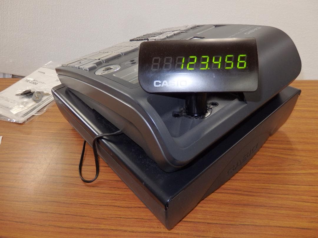 8020 設定無料 TE-2300 レジスター 15部門 軽減税率対応