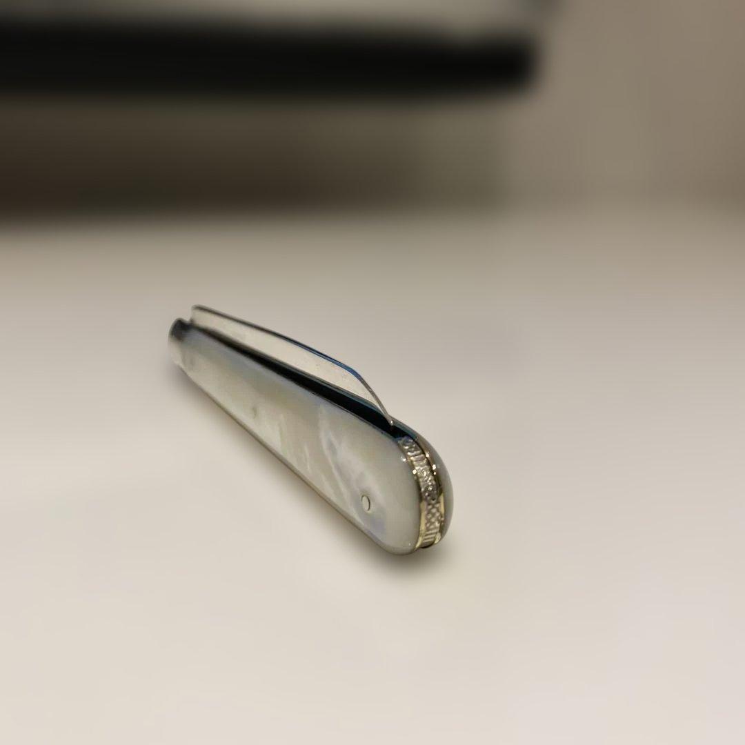 【シェフィールド・ナイフ、高級銀製フルーツナイフ（J.Y.C製）】アンティーク