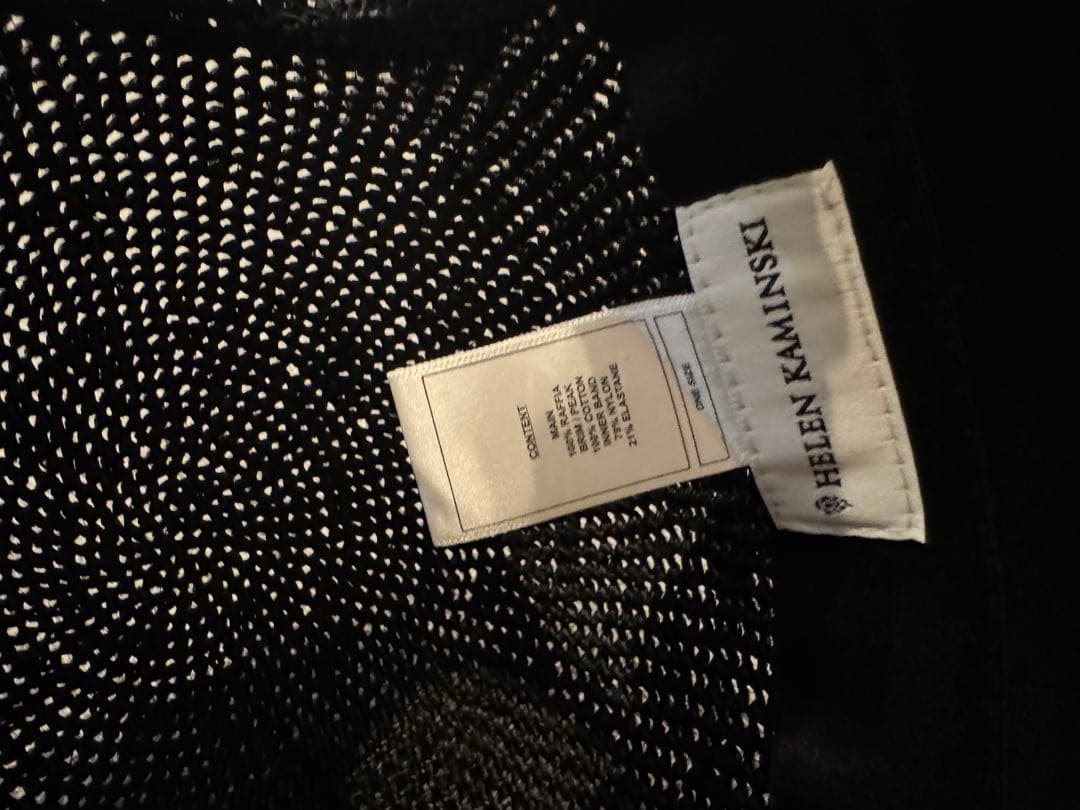 HELEN KAMINSKI BLAISE ブラック帽子