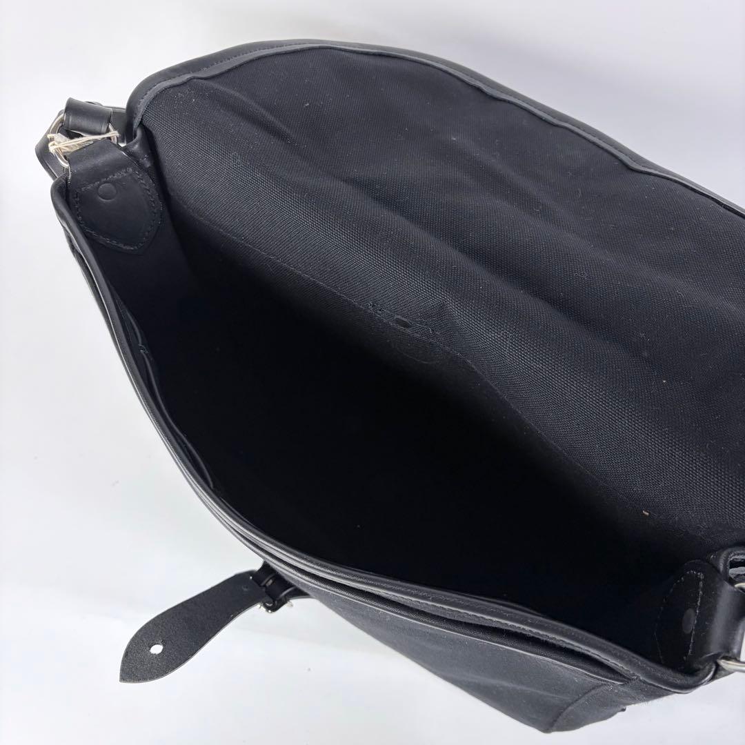 jeteePLAIN　キャンバスバッグ フィールドニューショルダー国産　黒