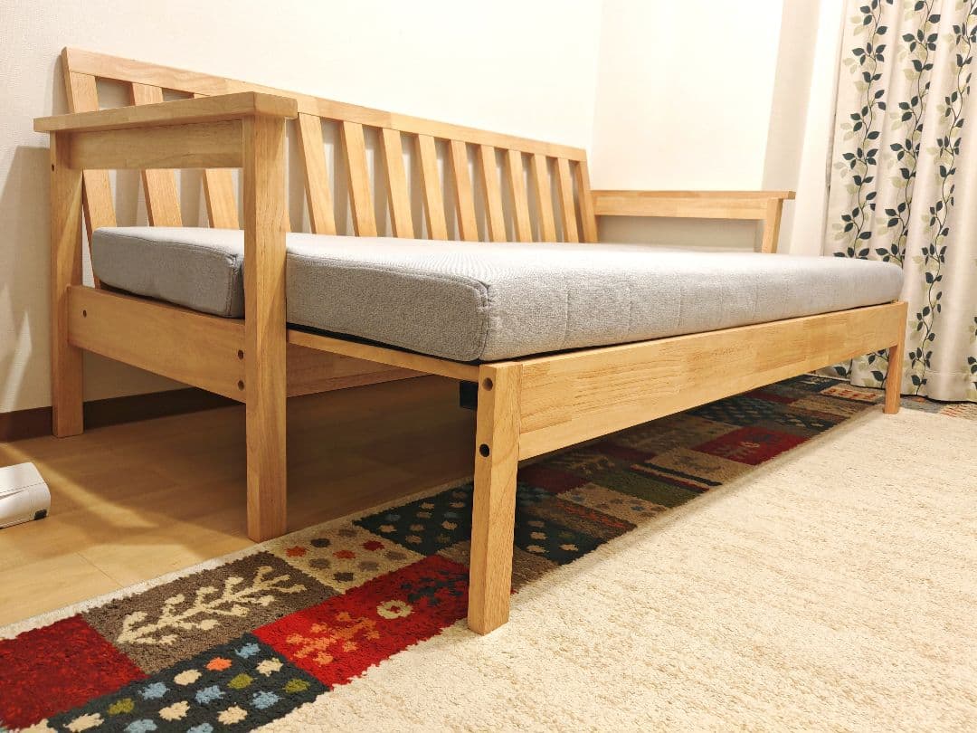 ソファベッド グレー 美品