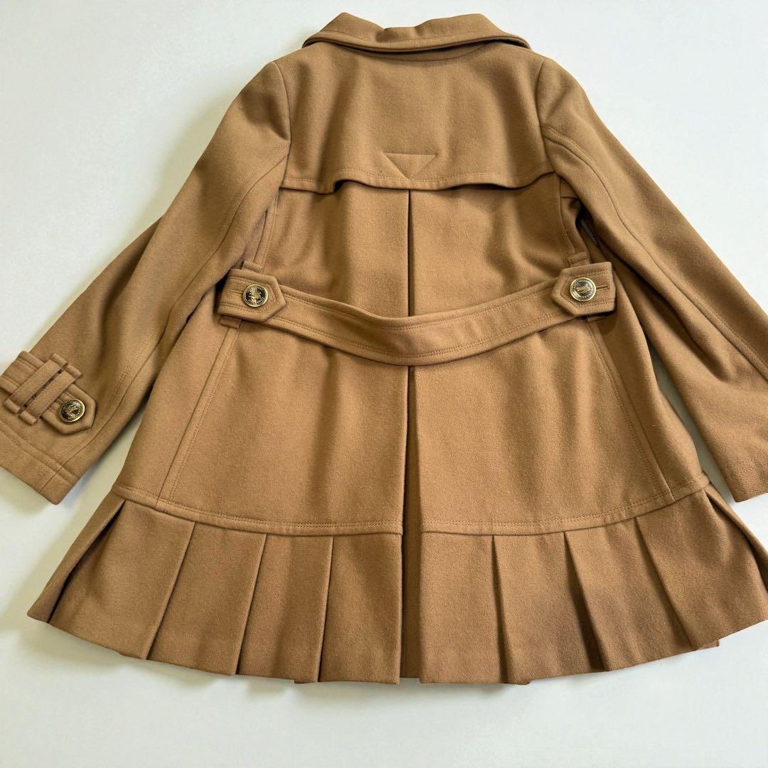 希少美品✨バーバリーブルーレーベル　ウールプリーツコート38 ノバチェック