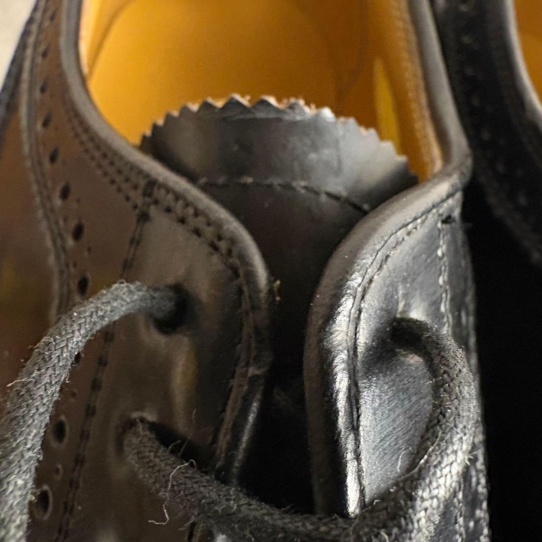 未使用品　リーガル　REGAL ウイングチップ　レザー　シューズ　　黒　26㎝