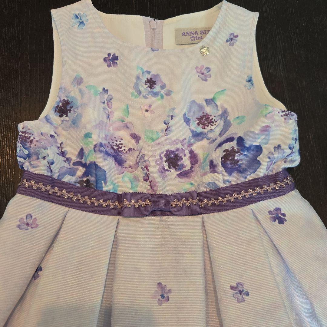 アナスイミニ　フォーマルドレス　ワンピース　入学式　ボレロ　フォーマルシューズ