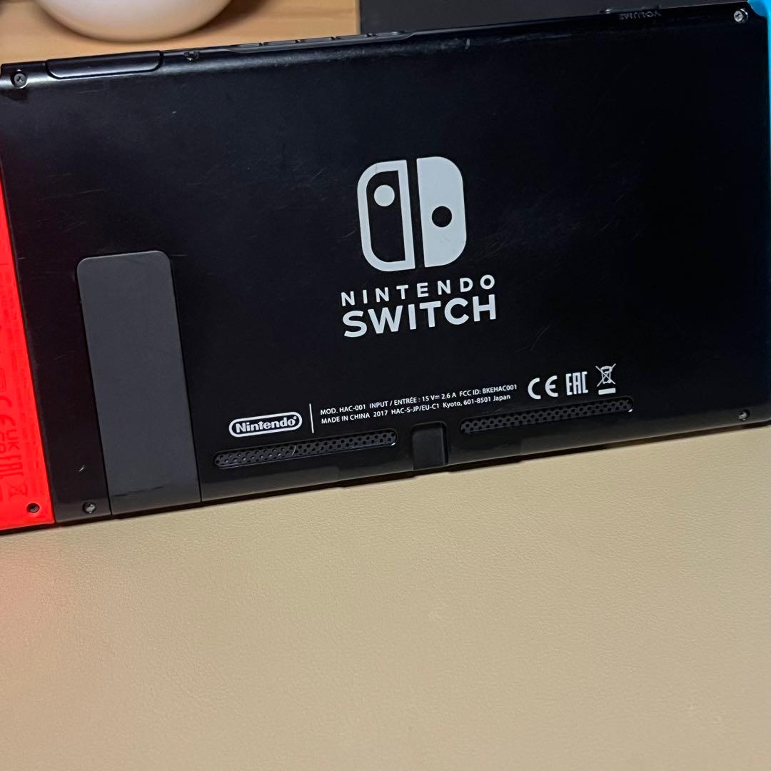 Nintendo Switch 赤青 周辺機器セット SDカード付