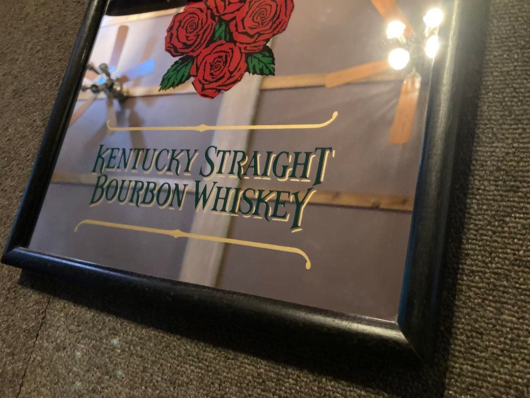 アンティーク パブミラー 看板 壁掛け レトロ フレーム 鏡 アメリカン 雑貨