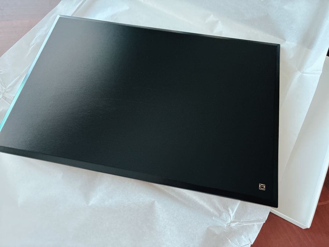 宮内庁御用達　漆器 【山田平安堂】ランチョンマット　白漆　定価13,200円