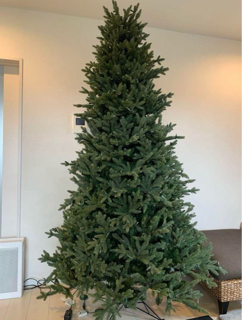 コストコ　クリスマスツリー　228㎝　電飾付き