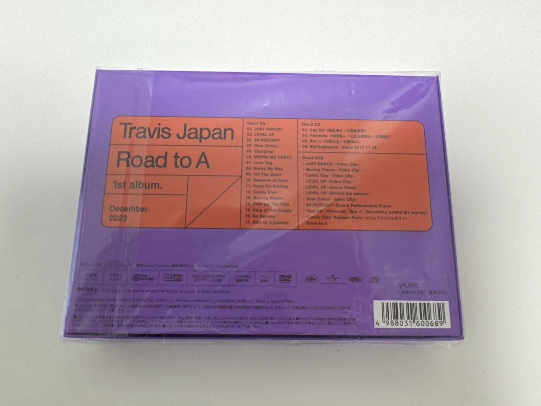 na様用　Travis Japan アルバム FC限定盤 DVDセット