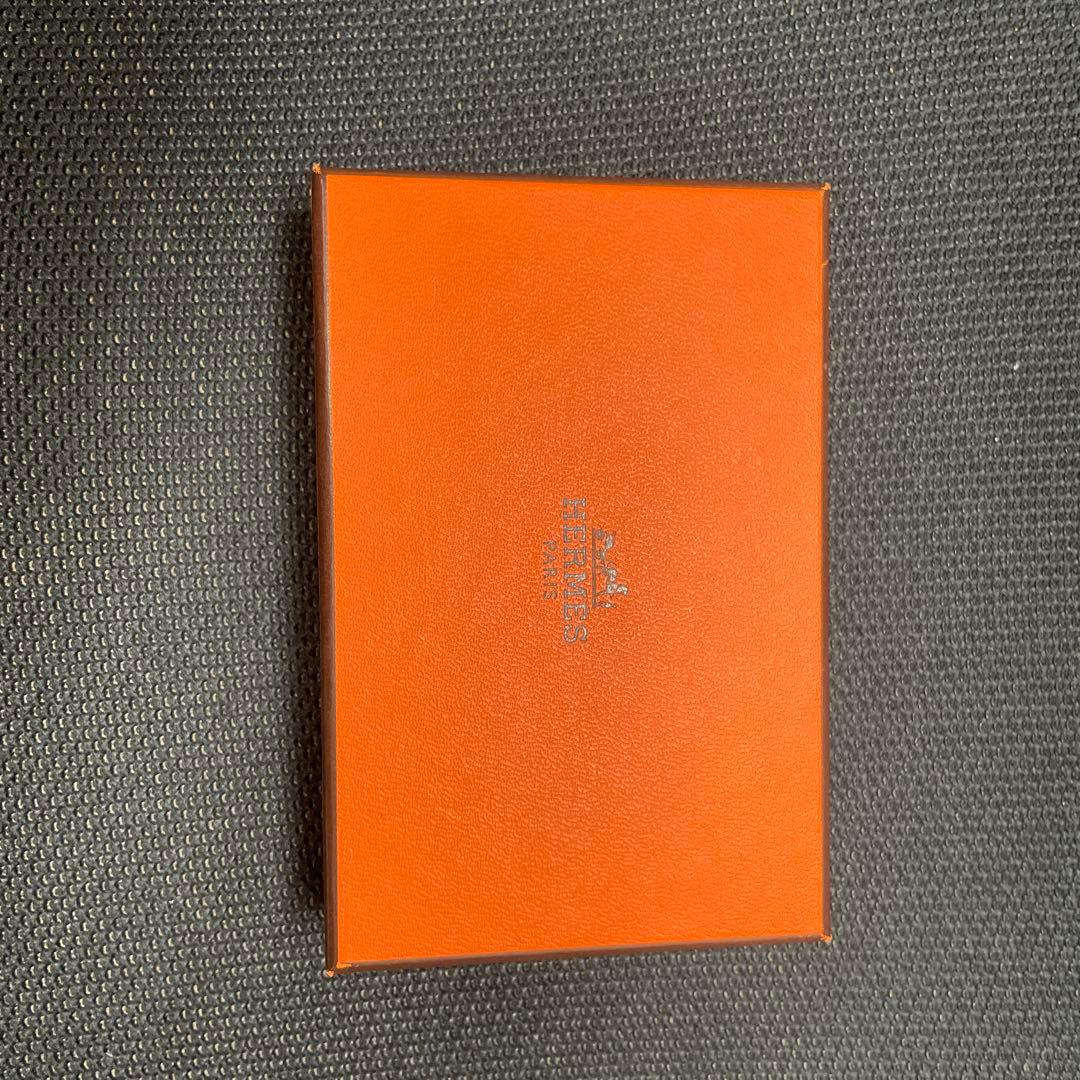 HERMES ブラックレザー 名刺入れ