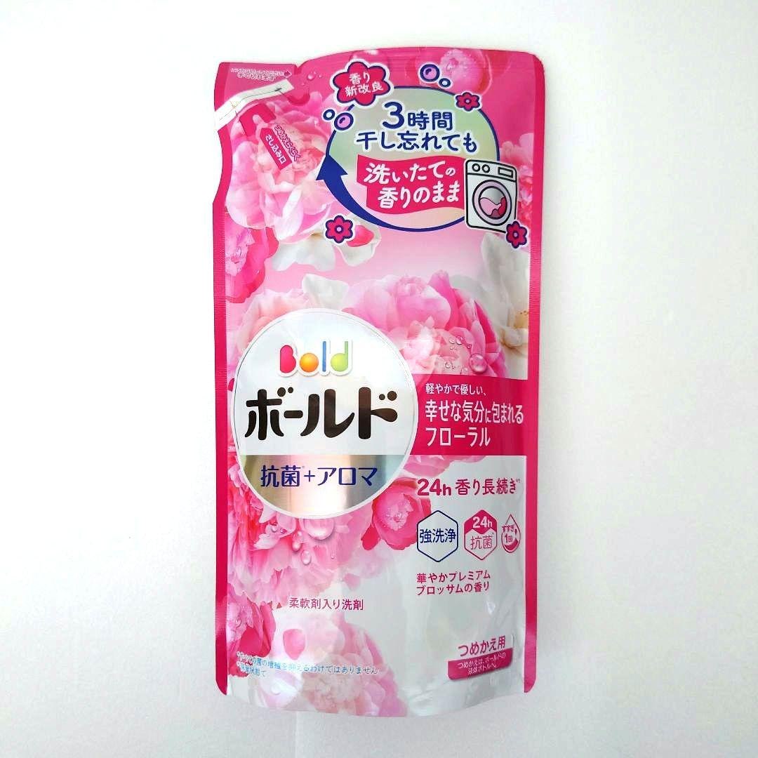 P＆G　ボールド　プレミアムブロッサム　抗菌＋アロマ　洗濯洗剤　400g　40袋