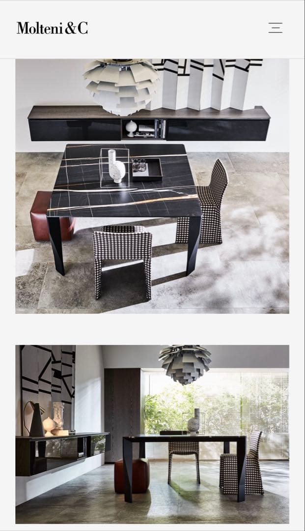 モルテーニ　グローブチェア　4脚セット④