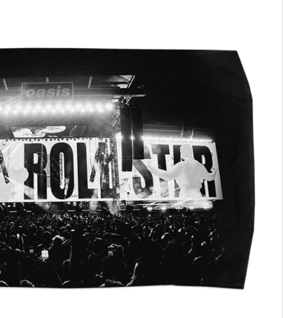 oasis Live25 フラッグ Rock 'N' Roll Star