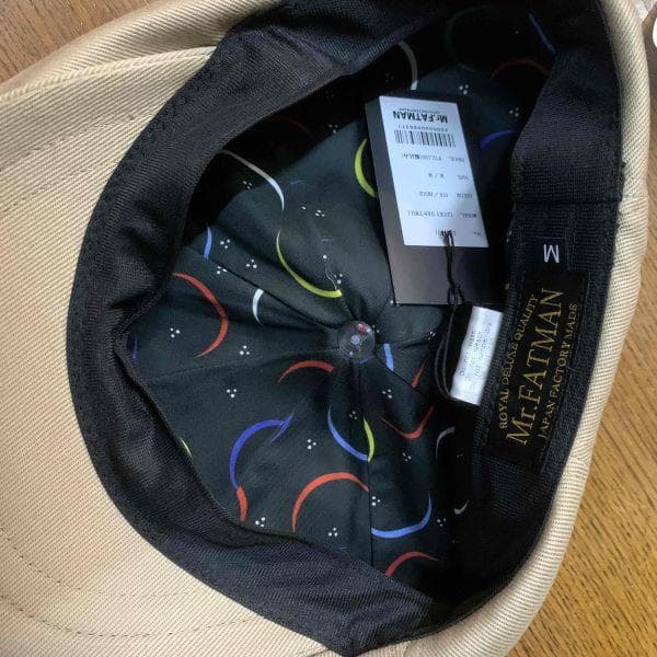 ミスターファットマン　ラッキーダン　ツイル　ベージュ　Lサイズ