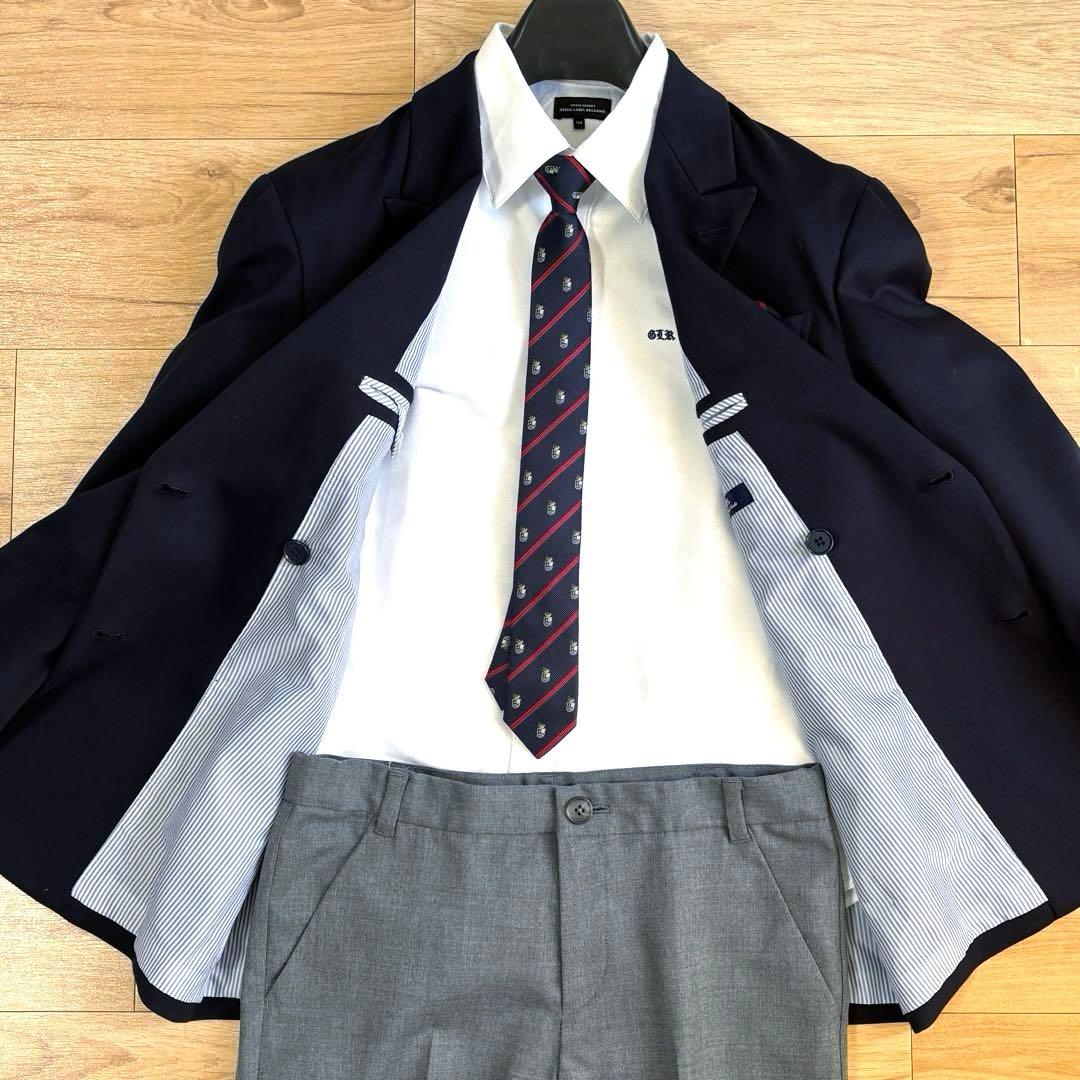男の子卒業式セット（ジャケット・パンツ・シャツ・ネクタイ）サイズ150・160