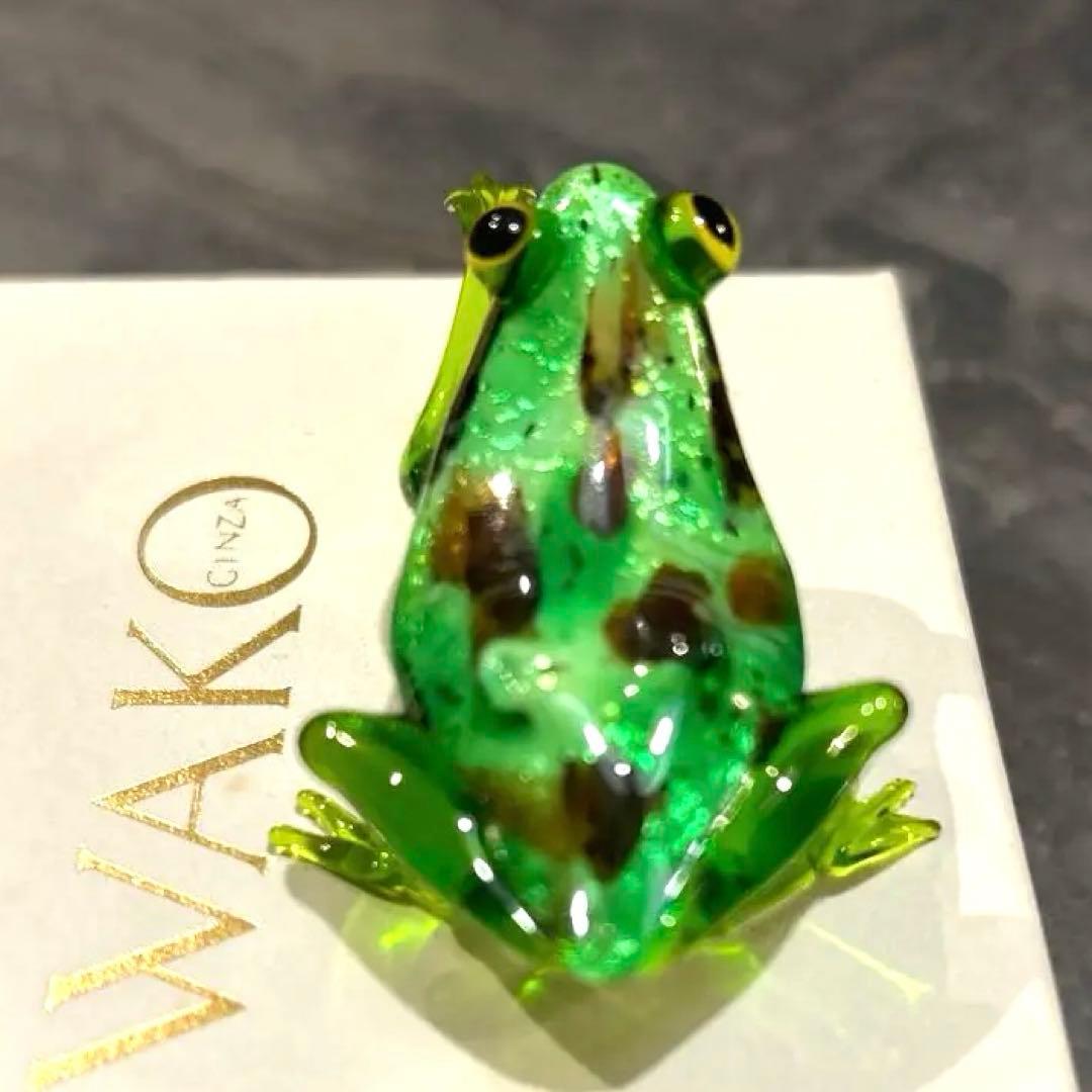ベネチアングラス　カエル　ヴィットリオ・コスタンティーニ