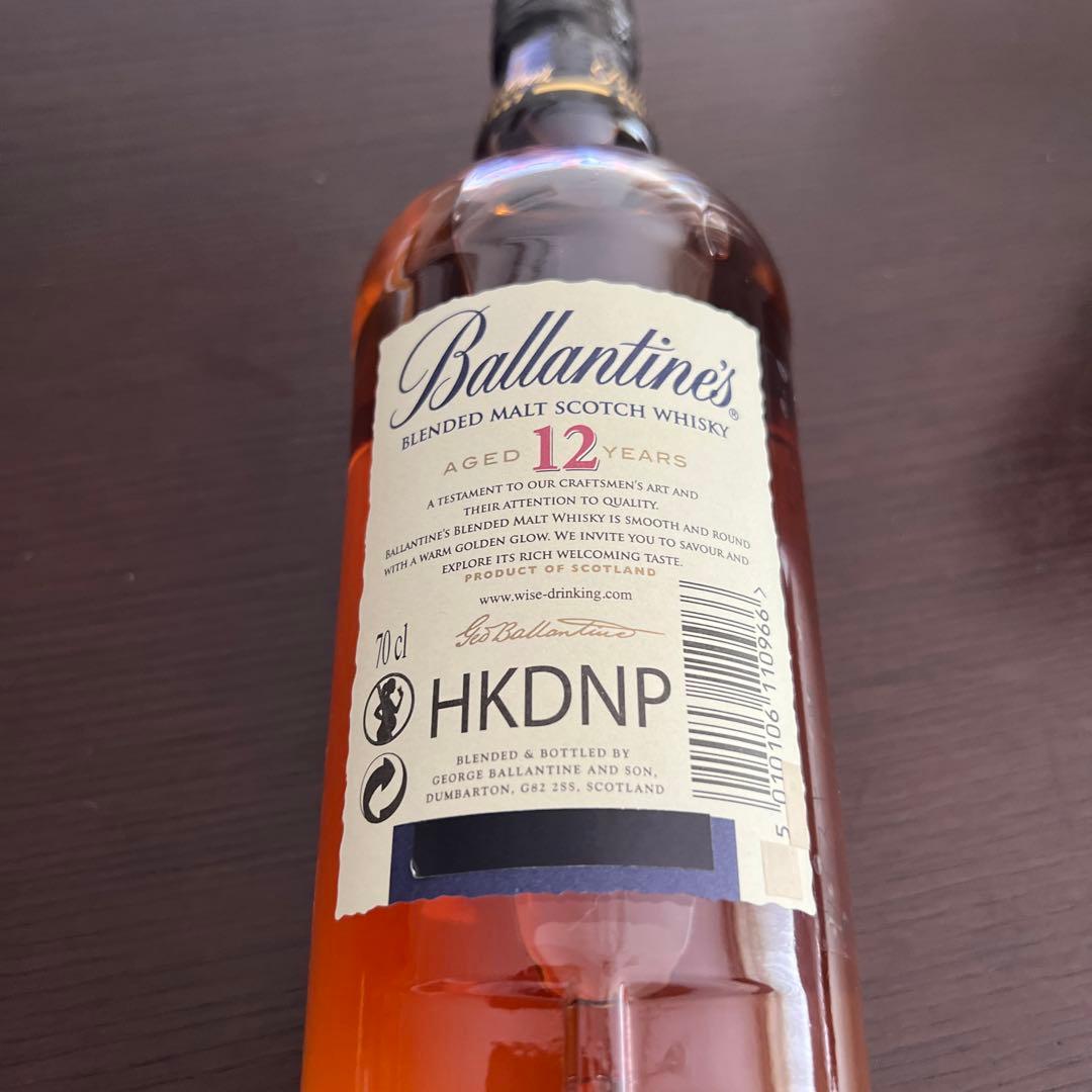 ウイスキー Ballantine's 12 Years Blended Whisky