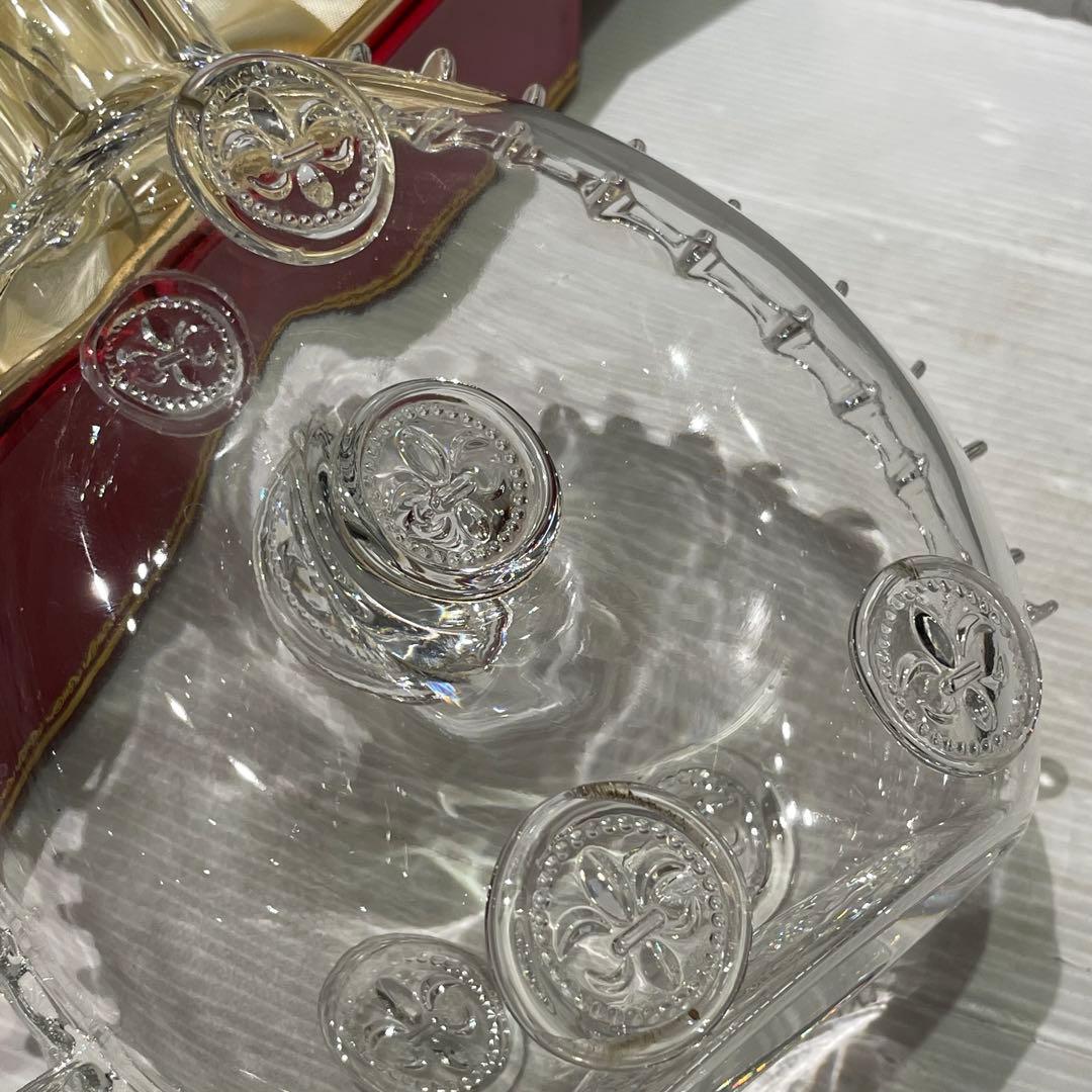 ⑤ Baccarat レミーマルタン ルイ13世 グラス　空瓶 バカラ　箱入り