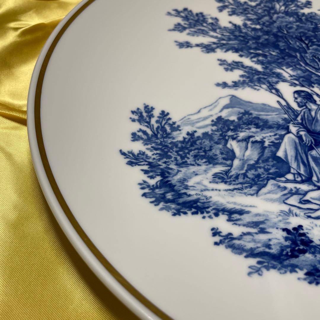 ◇美品＊１９４２年＊クリスマスプレート＊直径２５cm＊箱入り・Meissen・