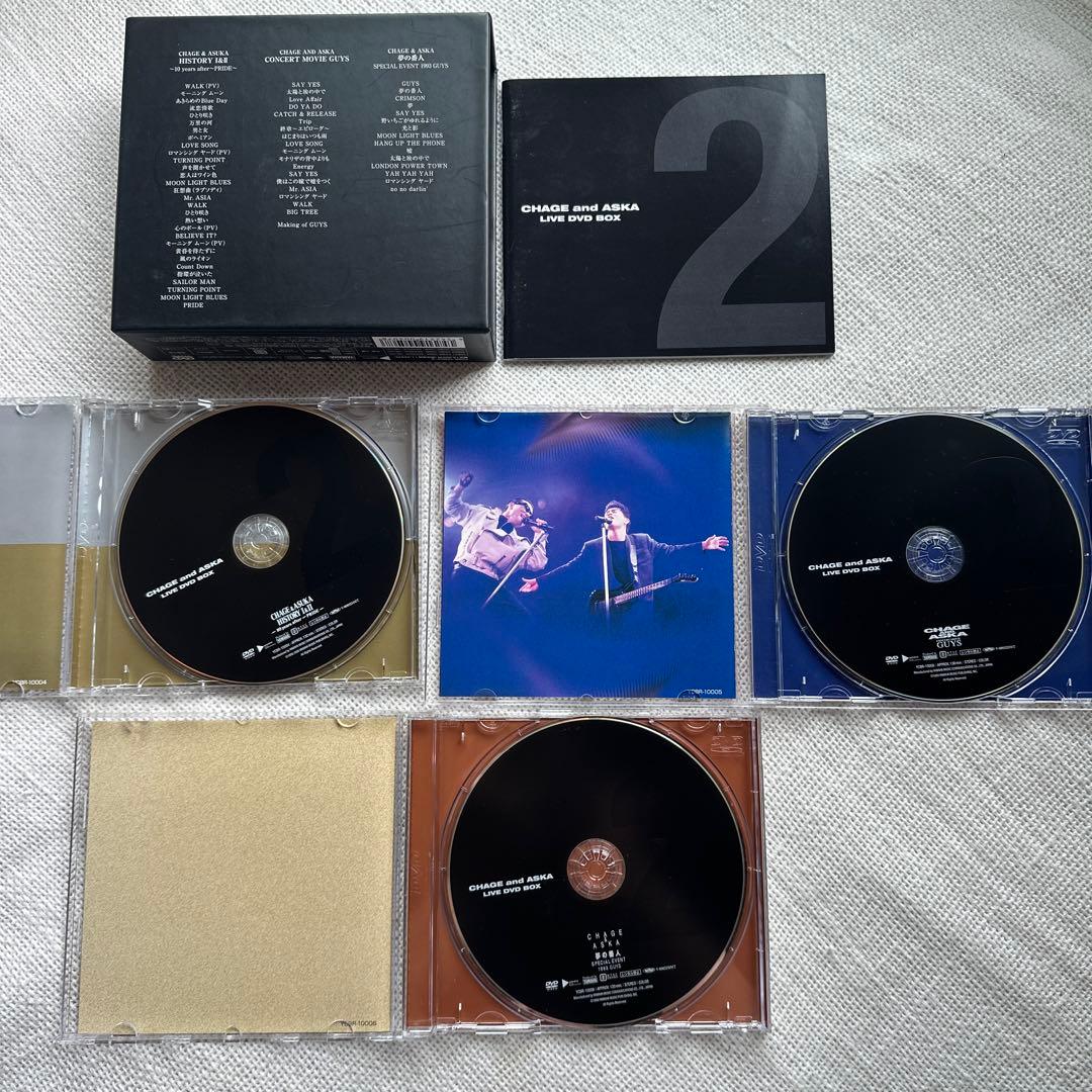 p*a様 中古 CHAGE and ASKA LIVE DVD BOX 2