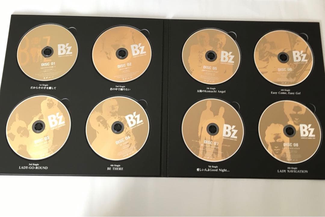 B’z COMPLETE SINGLE BOX Black Edition