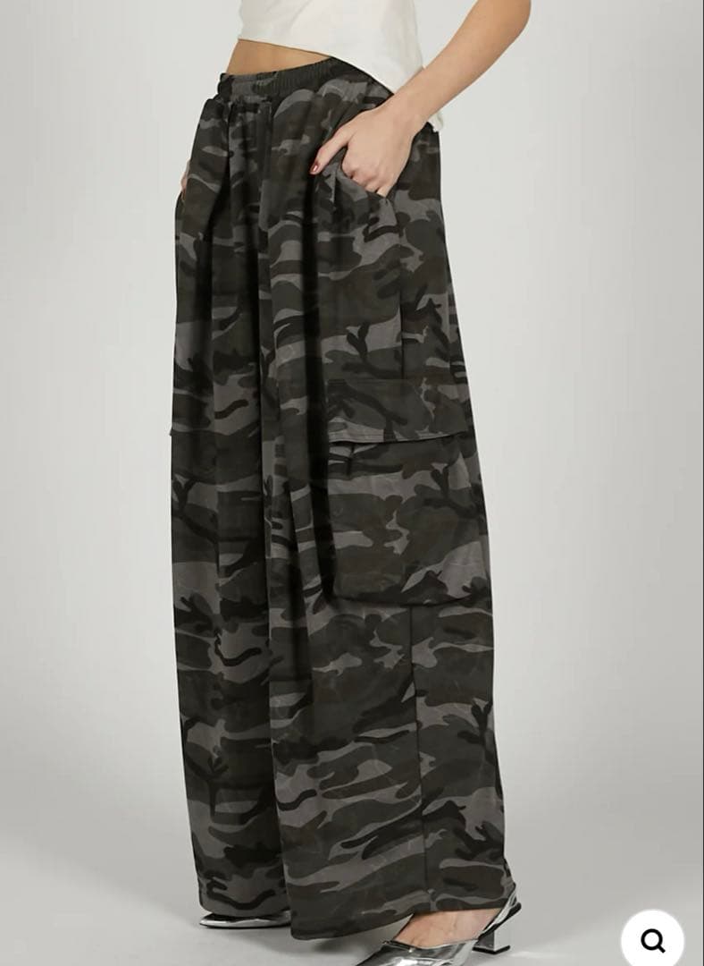 パンツ PRANK PROJECT Camo Sweat Cargo Pants