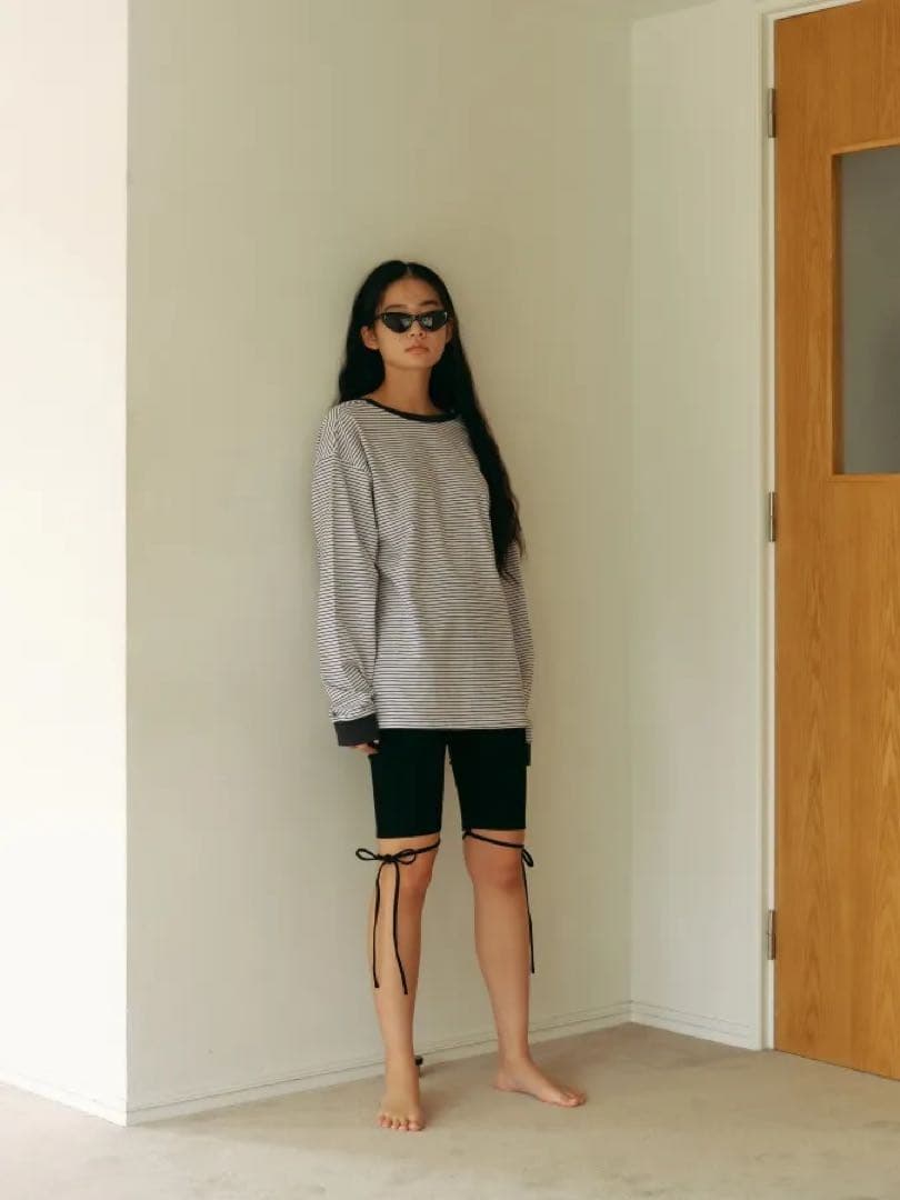 ~BASIC~ Ribbon Leggings ロザリームーン