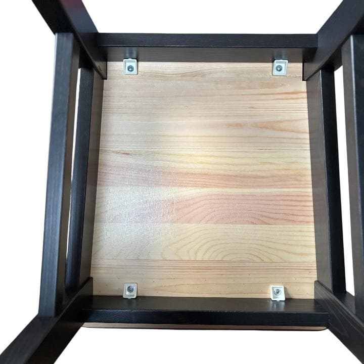 【美品】IKEA インゴルフ INGOLF チェア ブラウンブラック 北欧風