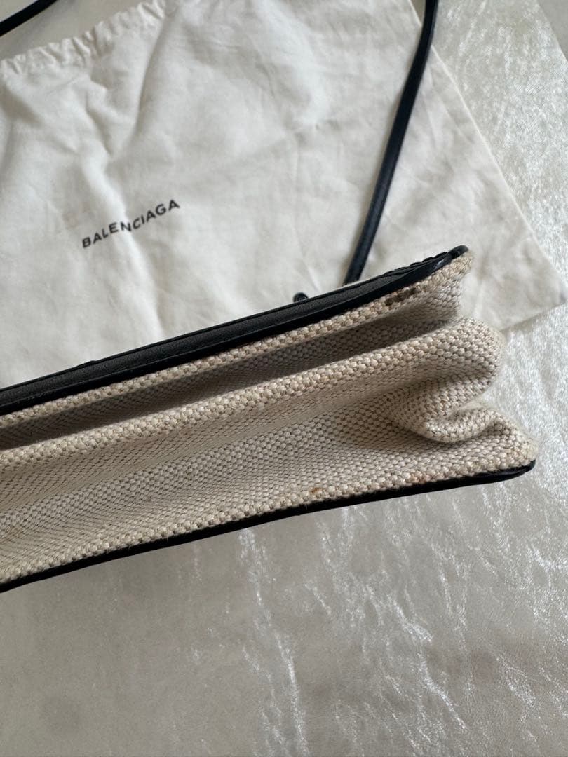 BALENCIAGA ショルダーバッグ ホワイト/ブラック