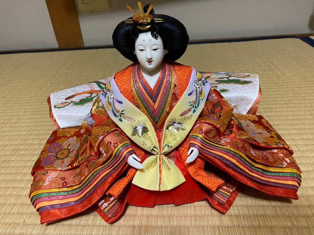 雛人形セット おひな様 7段飾り 雛祭り 人形のはなふさ 骨董 古民具