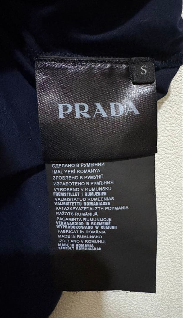 PRADA プラダ ポロシャツ ネイビー sサイズ