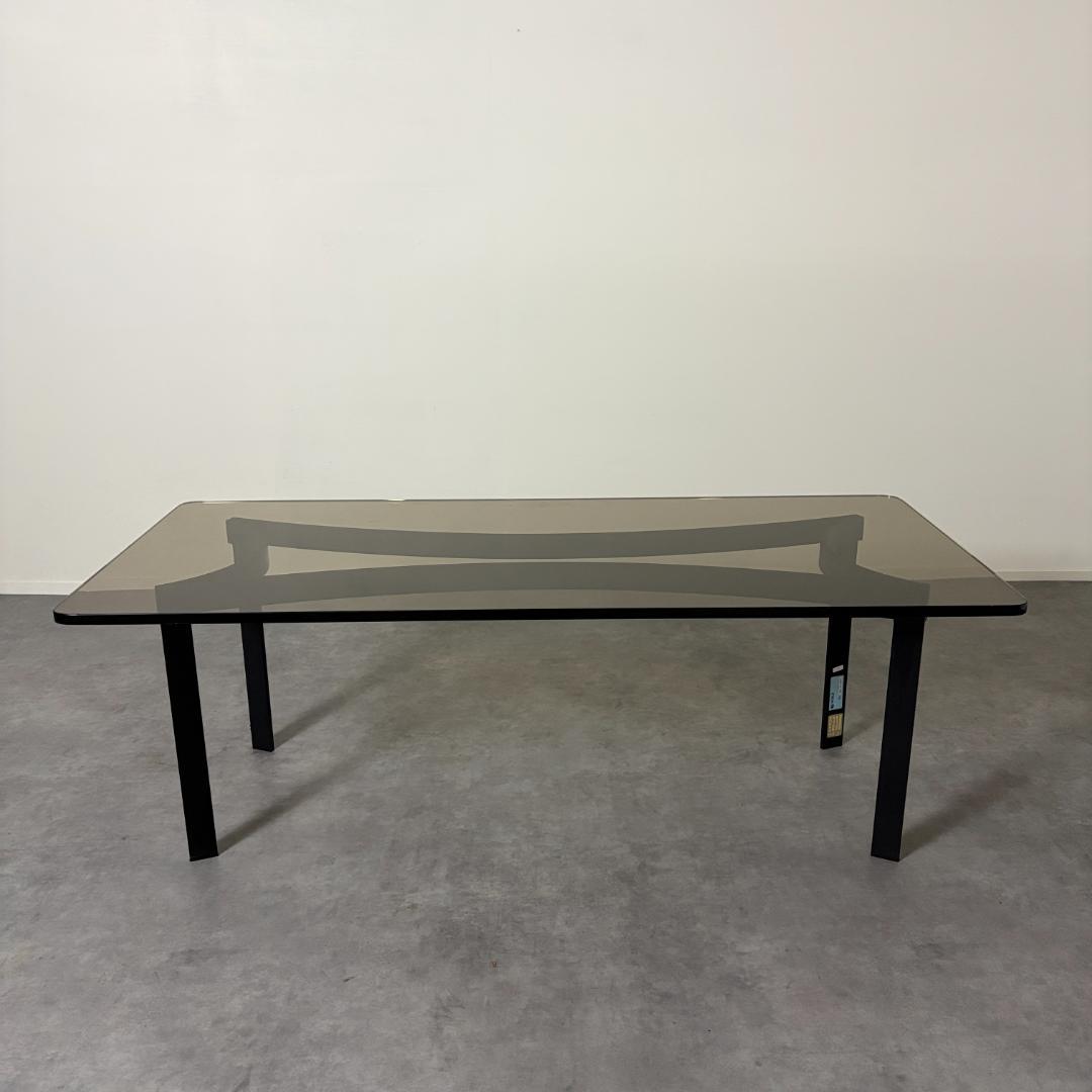 ヴィンテージ　ガラストップ　センターテーブル【A】