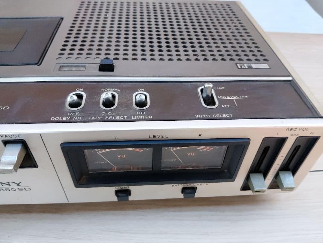 SONY カセットデンスTC-2850SD伝説名機動作訳あり(よ70)