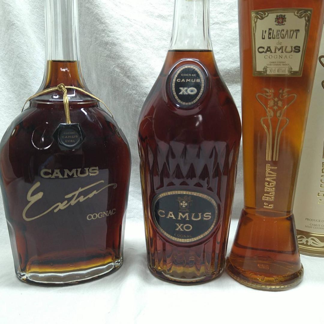 K204　カミュ　ナポレオンブック　ブランデー　XO　コニャック　まとめ　計5本