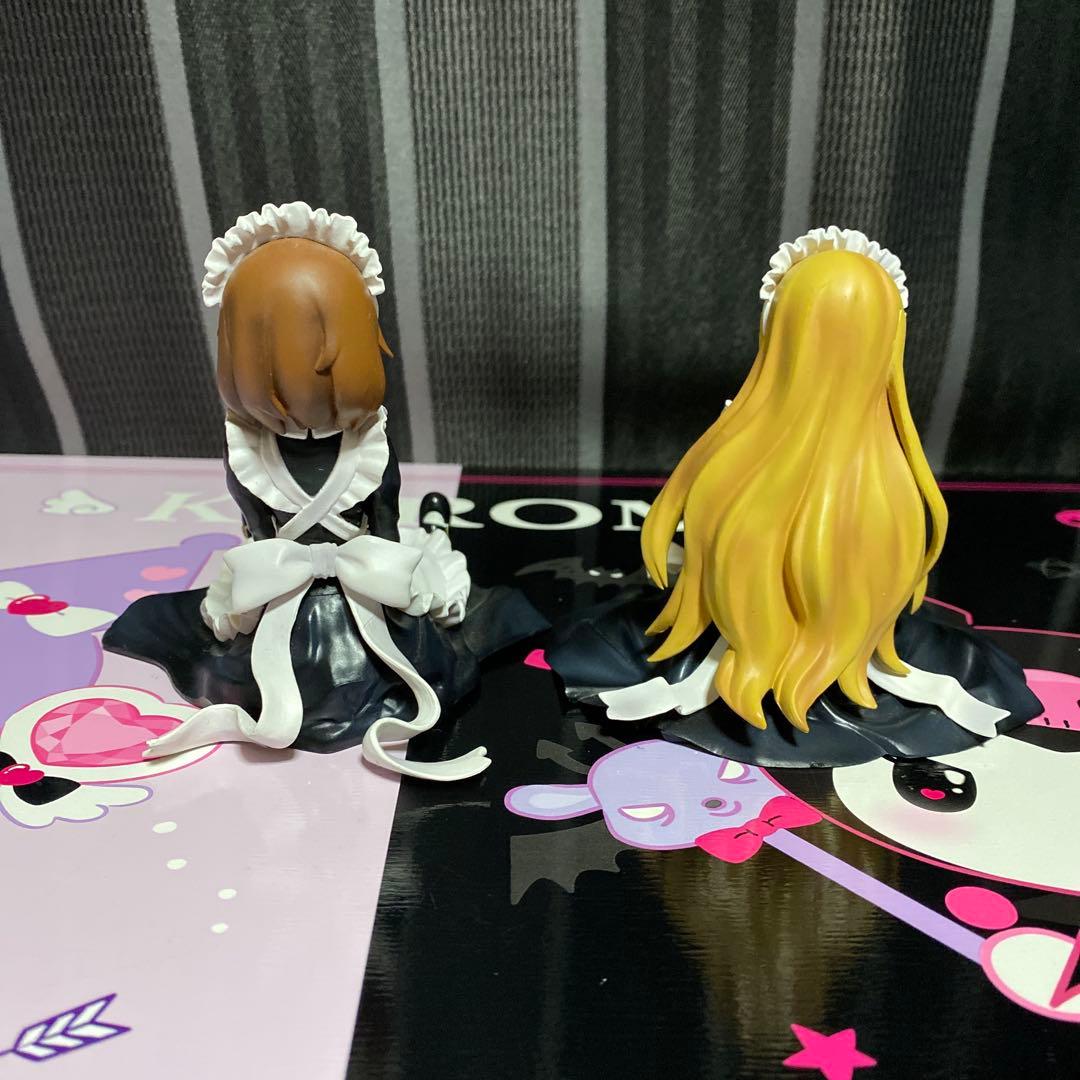 けいおん！フィギュア　メイド服 秋山澪　田井中律　平沢唯　中野梓　セット